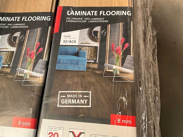 Woodpro 4003 nature traditional pak laminaatvloer 8mm, 2,22 m2 (16x) - afbeelding 6 van  6