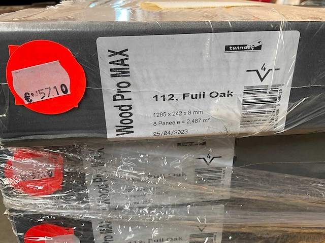 Woodpro max 112 full oak pak laminaatvloer 8mm, 2,487 m2 (11x) - afbeelding 7 van  7