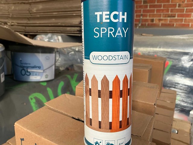 Woodstain tech spray spuitbus (510x) - afbeelding 3 van  6