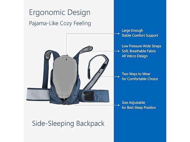 Woodyknows rugzak voor zijslapen - afbeelding 3 van  5