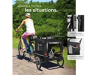 Woofrider dog bike trailer zwart (x2) - afbeelding 5 van  9