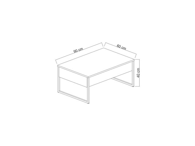 Woonkamermeubelset met tv-meubel, salontafel en ladekast van travertijn - afbeelding 3 van  12
