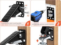 Workbench casters kit 400kg - afbeelding 2 van  6