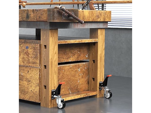 Workbench casters kit 400kg - afbeelding 3 van  6