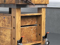 Workbench casters kit 400kg - afbeelding 3 van  6