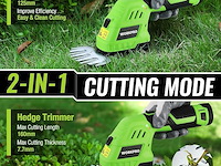 Workpro 12v heggenschaar op accu - afbeelding 5 van  5
