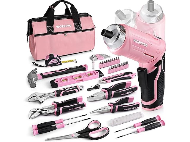 Workpro 53-delige gereedschapsset - afbeelding 1 van  4