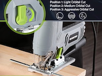 Workpro 600w decoupeerzaag - afbeelding 4 van  5