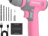Workpro 8v accuboormachine set - afbeelding 1 van  4