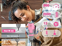 Workpro 8v accuboormachine set - afbeelding 4 van  4