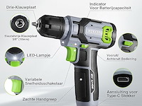 Workpro 8v accuschroevendraaier set - afbeelding 4 van  5