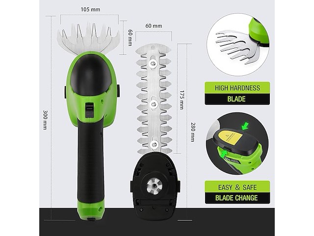 Workpro accu snoeischaar - afbeelding 2 van  6