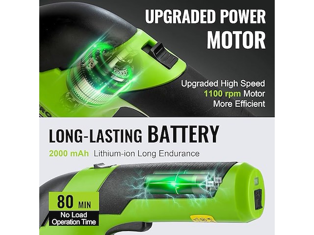 Workpro accu snoeischaar - afbeelding 4 van  6