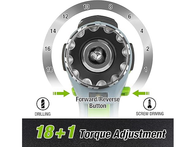 Workpro accuschroefboormachine - afbeelding 3 van  6