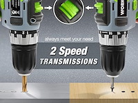 Workpro accuschroefboormachine - afbeelding 5 van  6