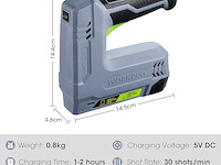 Workpro draadloze nietmachine - afbeelding 1 van  4