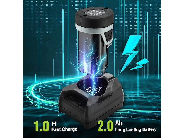 Workpro elektrische ratelsleutelset - afbeelding 6 van  7