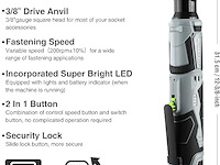 Workpro elektrische ratelsleutelset - afbeelding 3 van  4