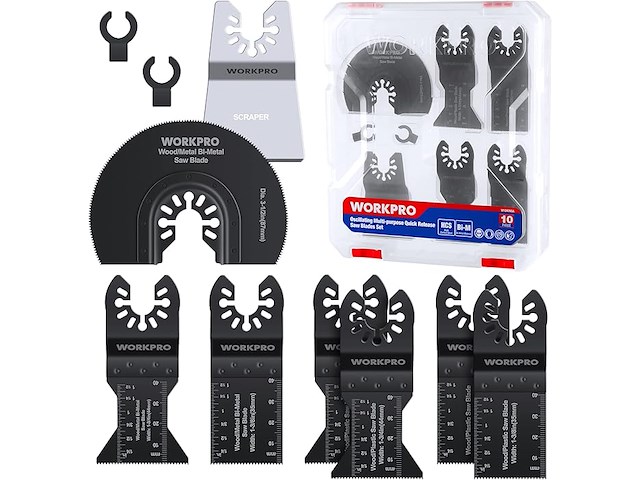 Workpro multifunctionele gereedschapsschijven - afbeelding 1 van  5