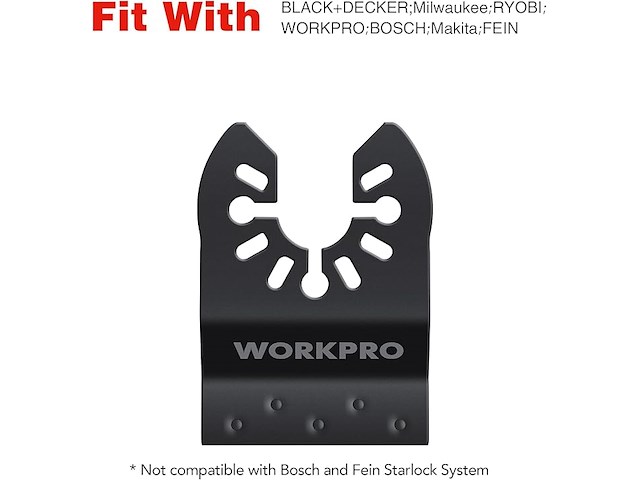 Workpro multifunctionele gereedschapsschijven - afbeelding 2 van  5