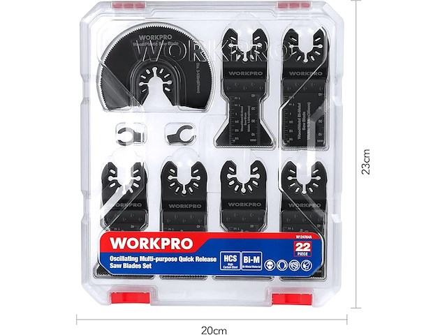 Workpro multifunctionele gereedschapsschijven - afbeelding 4 van  4