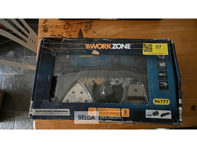 Workzone elektro-multifunctioneel gereedschap - afbeelding 1 van  2