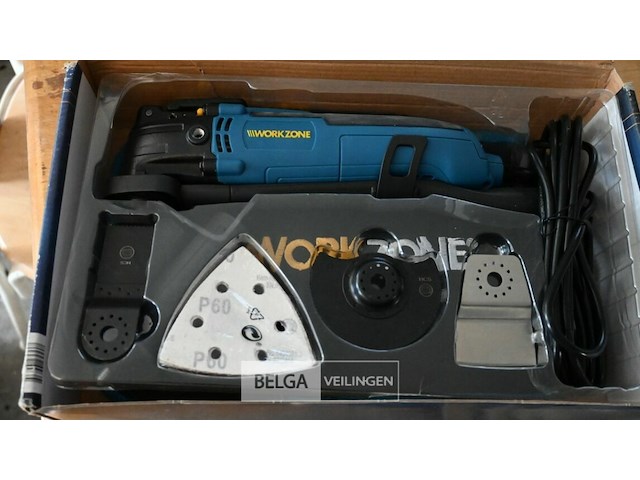 Workzone elektro-multifunctioneel gereedschap - afbeelding 2 van  2