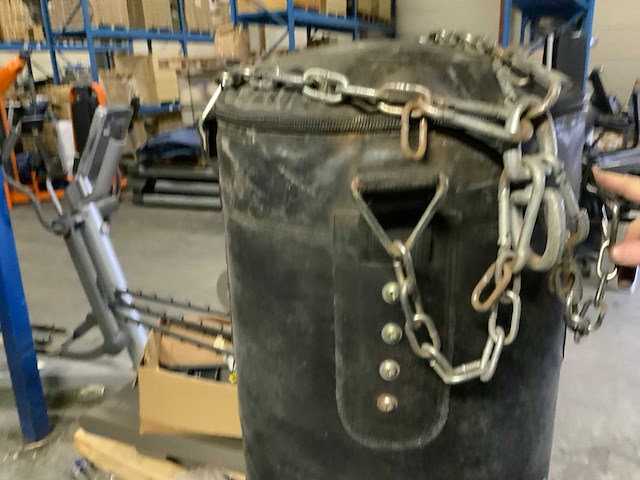 World gym boks zak punch bag krachtstation - afbeelding 2 van  6