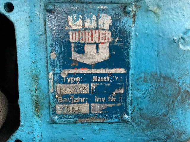 Worner univa16 kolomboormachine - afbeelding 6 van  7