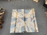 Wortel salontafel 80x80 - afbeelding 2 van  3