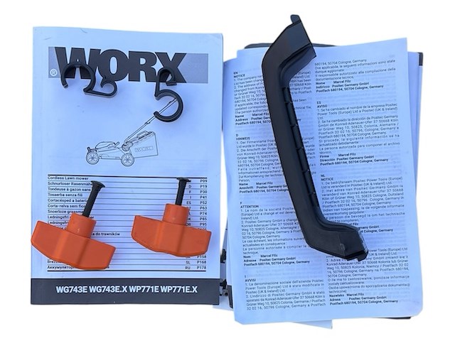 Worx accu grasmaaier wg743e - afbeelding 5 van  5
