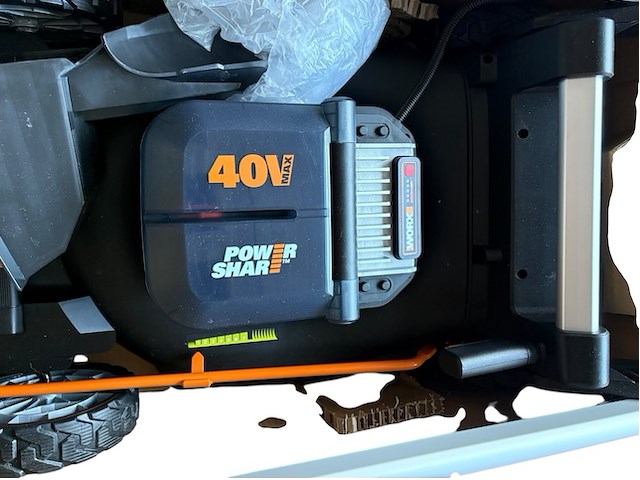 Worx wg748e accu grasmaaier - afbeelding 3 van  4