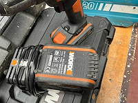 Worx wx108 boormachine (2x) - afbeelding 2 van  3