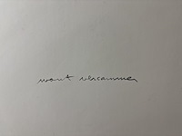 Wout vercammen - gesigneerde editie - afbeelding 2 van  2