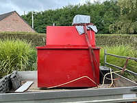 Wouters 1,2 kubieke meter rode diesel tank - afbeelding 2 van  7
