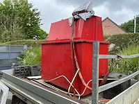 Wouters 1,2 kubieke meter rode diesel tank - afbeelding 3 van  7