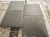 Wow gea carved charcoal wandtegel 12x12 cm 37,4 m² - afbeelding 4 van  8