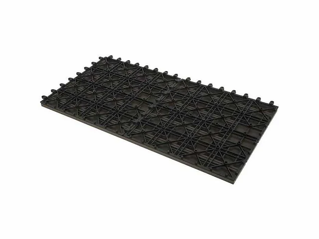 Wpc vloertegel 30x60cm, voor garden terrace, café 12 stuks - 2 m² - afbeelding 4 van  4