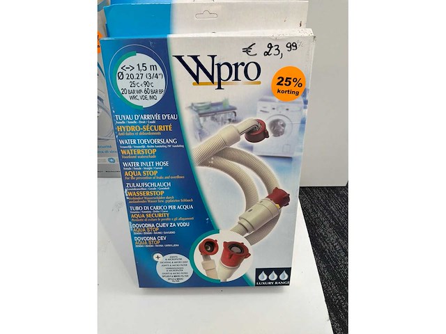 Wpro diverse watertoevoerslangen (5x) - afbeelding 4 van  4