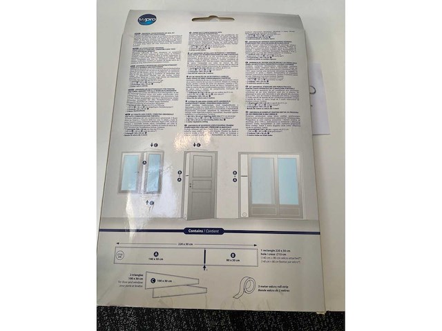 Wpro universele afsluitkit voor mobiele air conditioners - afbeelding 2 van  2