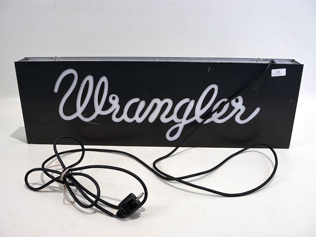 Wrangler lichtreclame - afbeelding 4 van  7