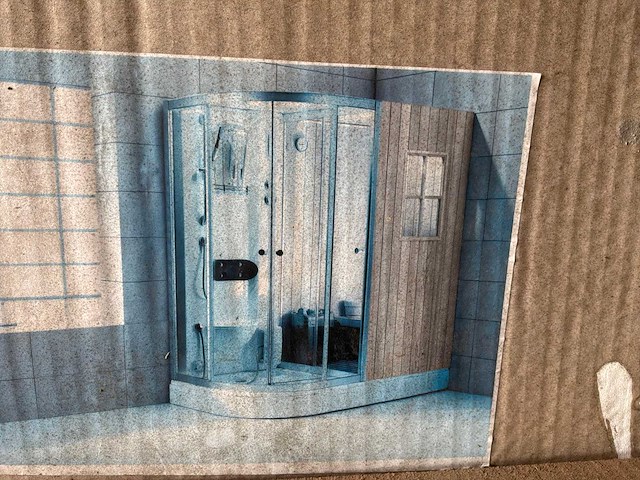 Ws-180100 douchecabine met sauna - afbeelding 2 van  3