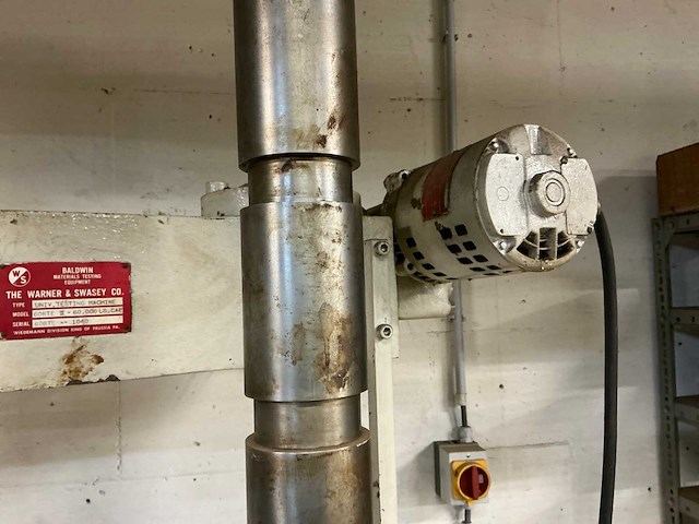 Ws baldwin 60bte ii hydraulische pers - afbeelding 16 van  17