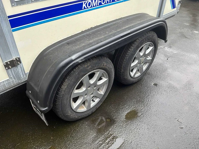 Wt-metall th4/lu/2 aanhangwagen voor honden - afbeelding 9 van  16
