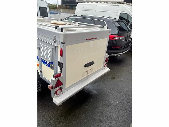 Wt-metall th4/lu/2 aanhangwagen voor honden - afbeelding 12 van  16