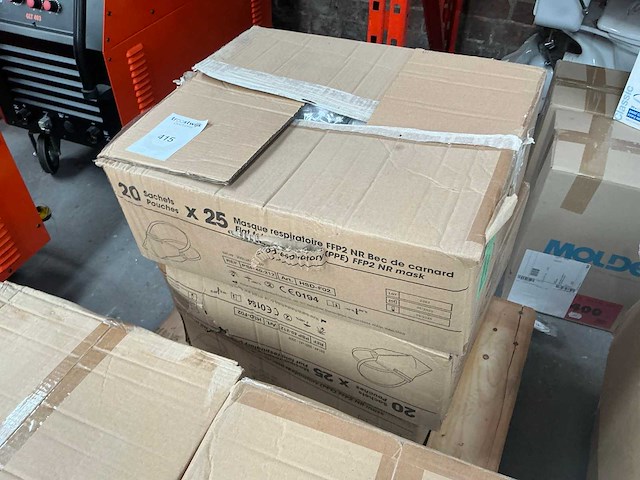 Wuhan ffp2 stofmasker (2000x) - afbeelding 5 van  5