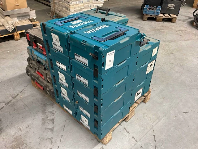 Wurgt-makita-gesipa partij lege machine opbergkoffers - afbeelding 1 van  3