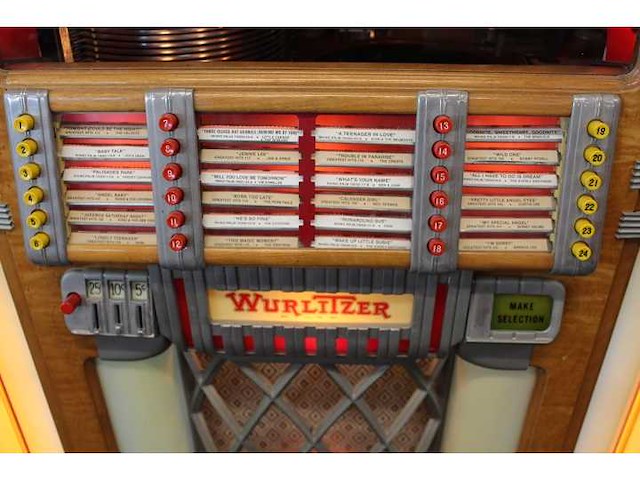 Wurlitzer - 1015 - jukebox - afbeelding 6 van  10