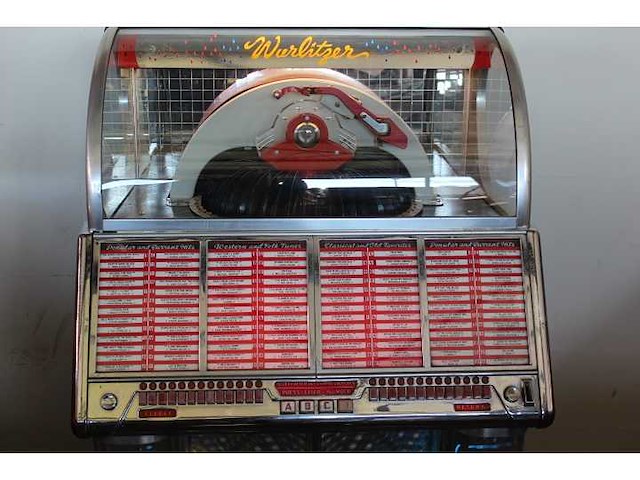 Wurlitzer - 1700 - jukebox - afbeelding 1 van  7