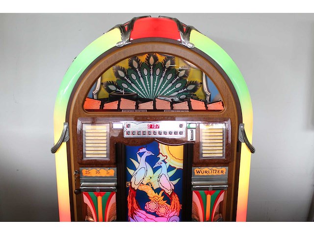 Wurlitzer - 850 peacock - jukebox - afbeelding 1 van  10